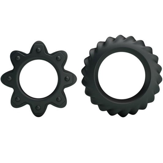 BAILE - KIT 2 ANÉIS DE SILICONE ANEL FLOWERING