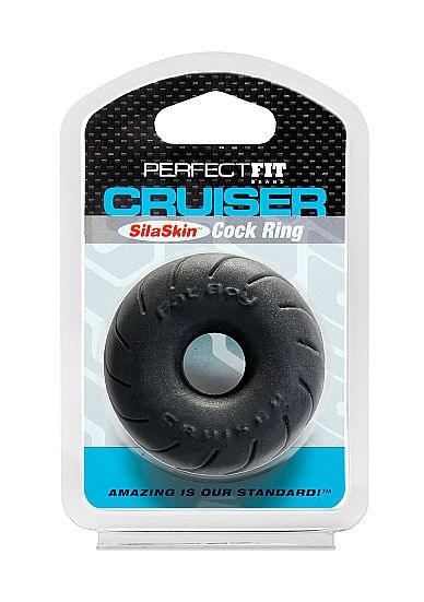 PERFECTFIT CRUISER RING FAT BOY SILASKIN SVART