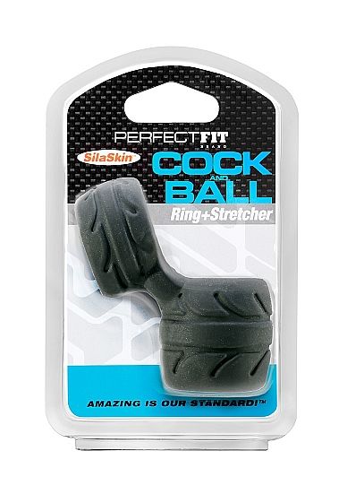 PERFECT FIT SILASKIN COCK &amp; BALL NEGRE