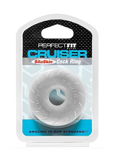 CRUISER PERFECTFIT FAT BOY SILASKIN TRANSPARENT RING