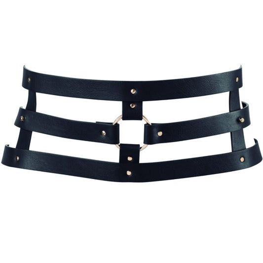 BIJOUX - INDISCRETS MAZE BLACK BELT WITH STRAP