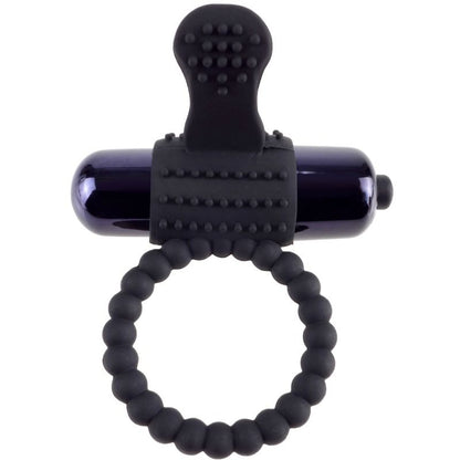 Fantasia C -ringz - Anell vibrador de silicona negra