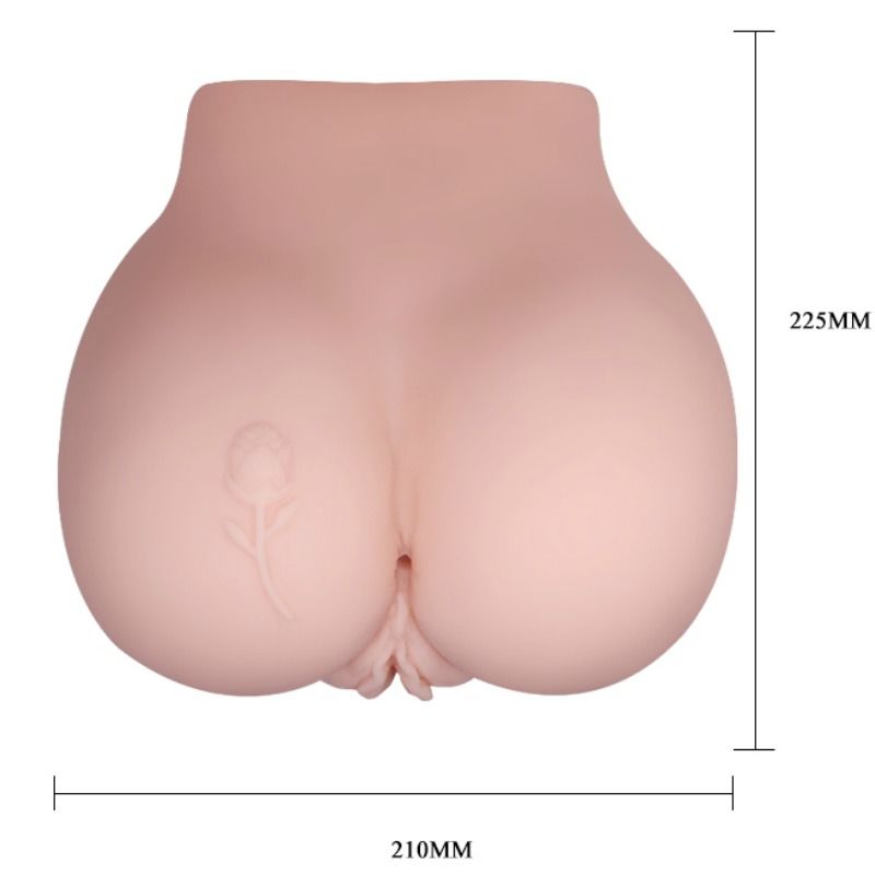 Bout Bull: vagina i anus amb tatuatge realista amb vibracions