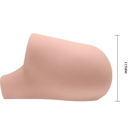 Bull Crazy: vagina realista amb posició de vibració 3