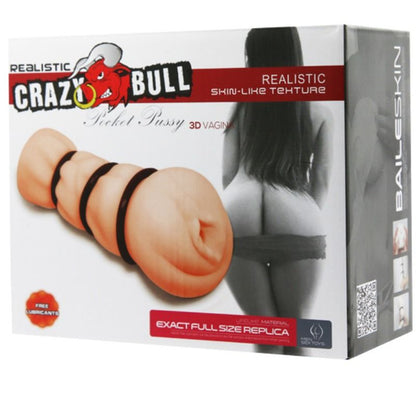 CRAZY BULL - VAGINA MASTURBADOR AMB ANELLS