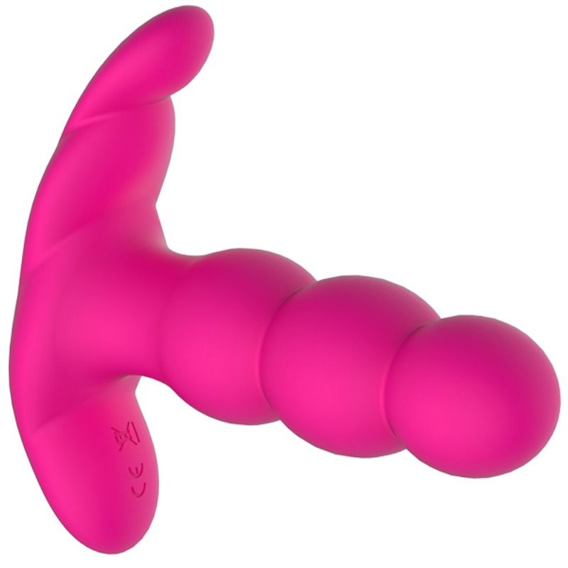 NALONE - PEARL ANAL VIBRATOR WITH REMOTE CONTROL, BLACK