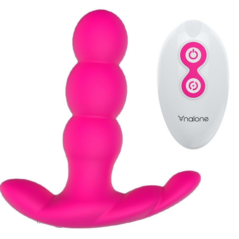 NALONE - PEARL ANAL VIBRATOR WITH REMOTE CONTROL, BLACK