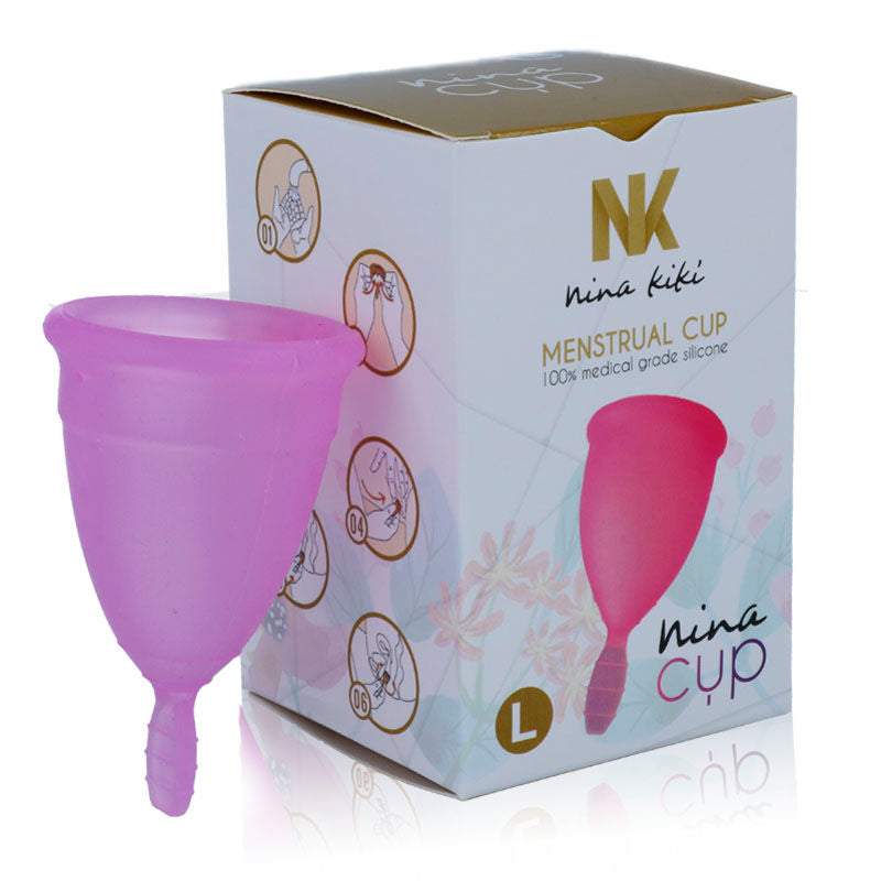 NINA KIKÍ - COPO MENSTRUAL LILA - TAMANHO L