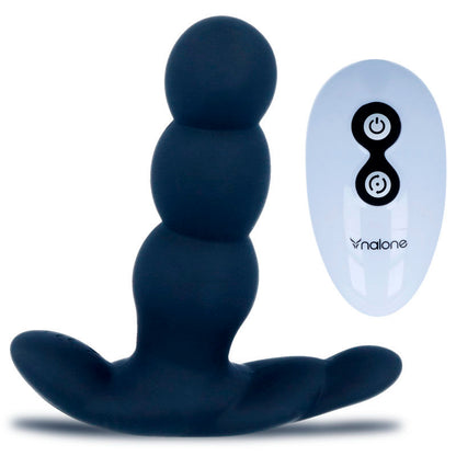 NALONE - PEARL ANAL VIBRATOR WITH REMOTE CONTROL, BLACK