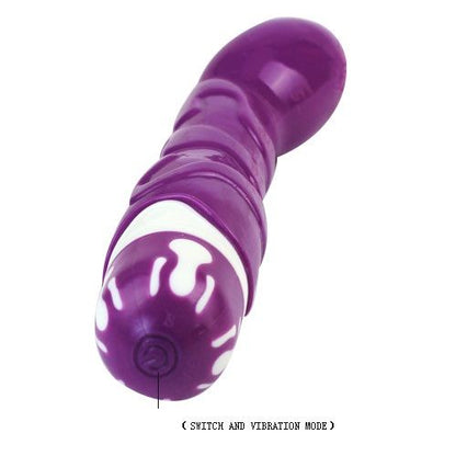BAILE - PÉNIS REALISTA 10 RITMOS SENSATION VIOLETA