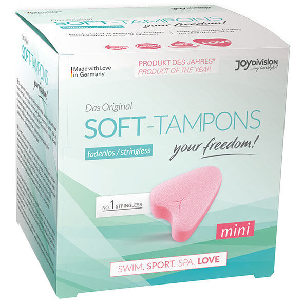 JOYDIVISION SOFT TAMPONS - ORIGINAL MINI LOVE TAMPONS / 3 UNITS