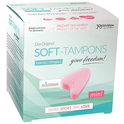 JOYDIVISION SOFT TAMPONS - ORIGINAL MINI LOVE TAMPONS / 3 UNITS