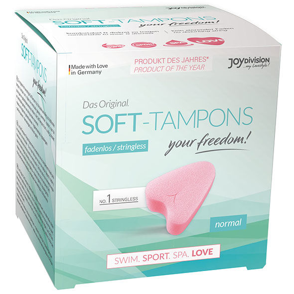 JOYDIVISION SOFT TAMPONS - ORIGINAL LOVE TAMPONS / 3 UNITS