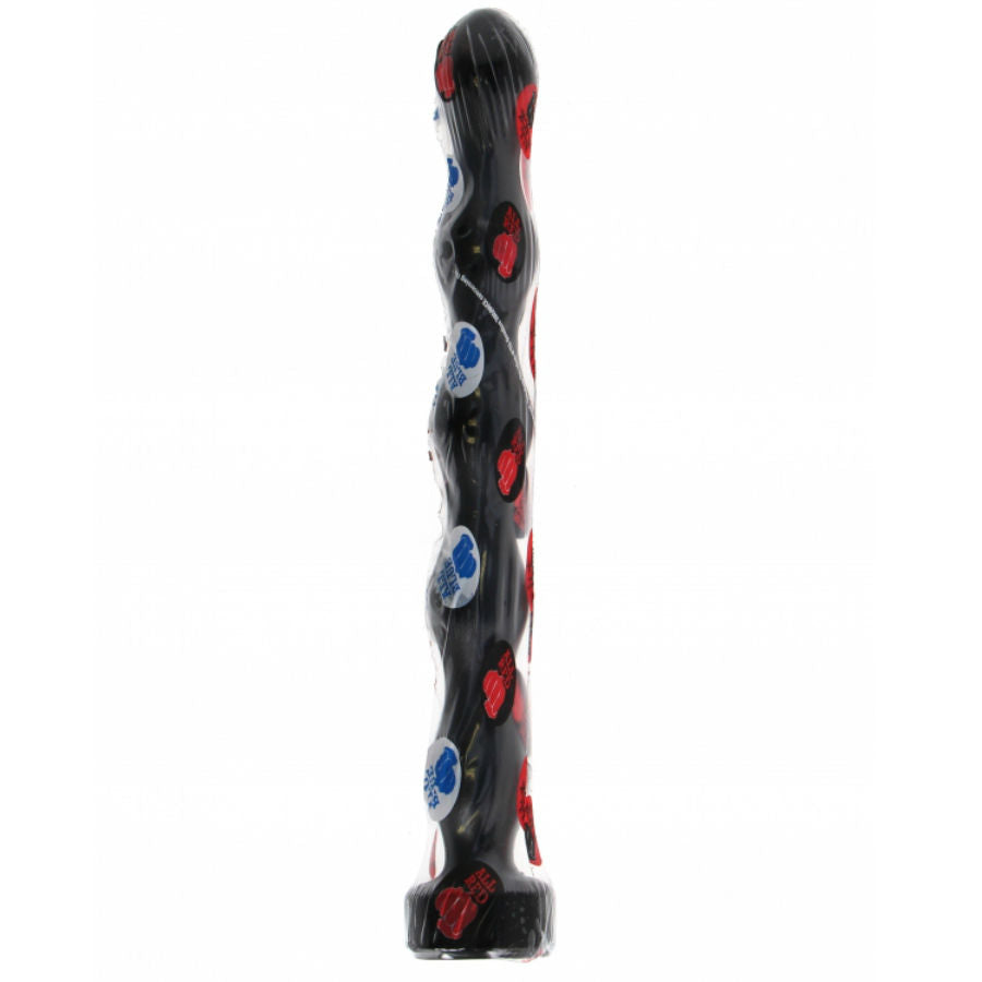 ALL BLACK - PLUG ANAL BOLAS 32 CM