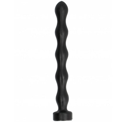 ALL BLACK - PLUG ANAL BOLAS 32 CM