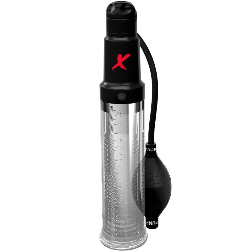 PDX ELITE - VIBRATING SUCTION PUMP MASTURBATOR SUCK N PUMP STROKER