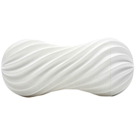 Tenir un mastub masculí blanc flexible