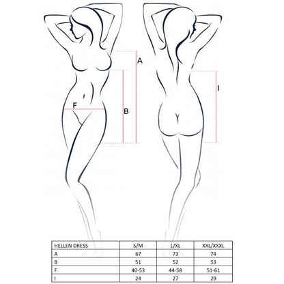 PASSION - WOMAN HELLEN VESTIDO Y TANGA