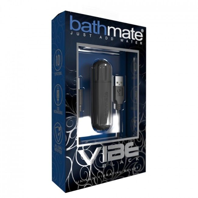 BATHMATE - VIBE BULLET VIBRATOR BLACK