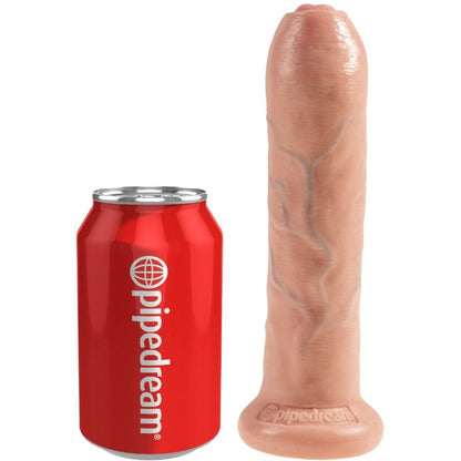 KING COCK - DILDO REALÍSTICO UNCUT NATURAL 21 CM