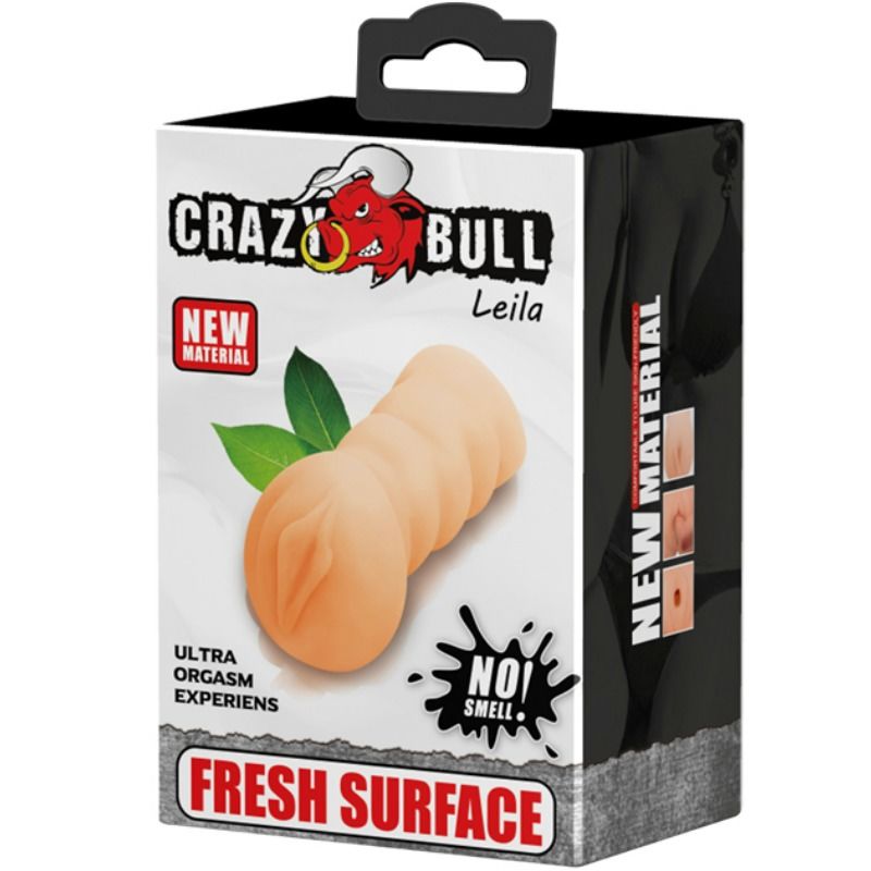 CRAZY BULL - LEILA MASTURBADOR VAGINA 13.5 CM