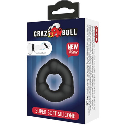 CRAZY BULL - SUPERMJUK SILIKONRING MED NODULER