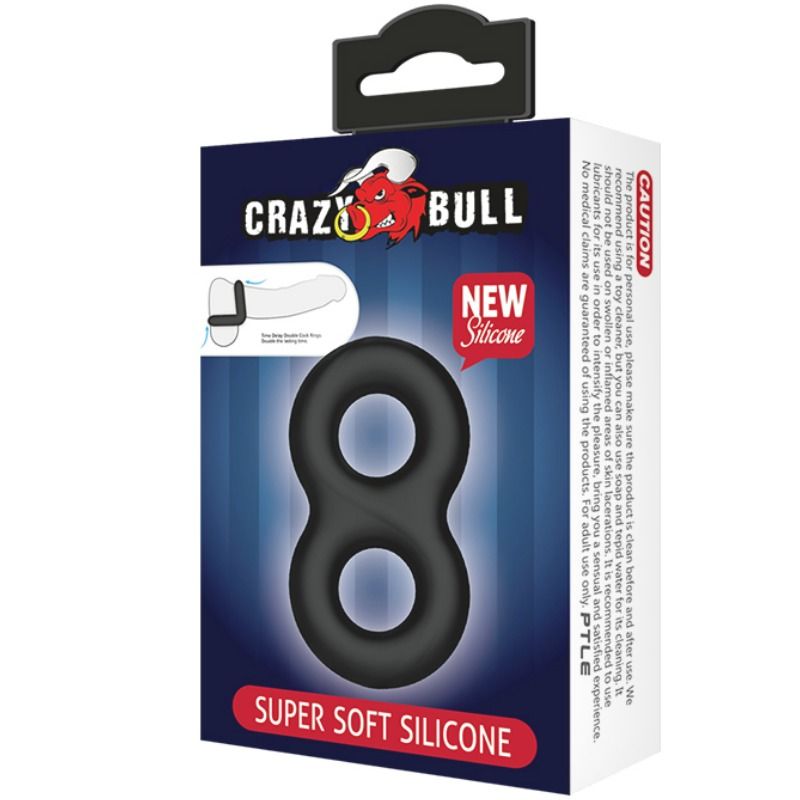 CRAZY BULL - ANELL DOBLE SILICONA MEDICA