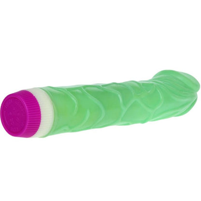 DANCE - WAVES OF PLEASURE VIBRATOR 23 CM GREEN