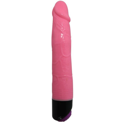 DANCE - COLORFUL SEX REALISTIC VIBRATOR PINK 23 CM
