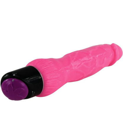 DANCE - COLORFUL SEX REALISTIC VIBRATOR PINK 24 CM