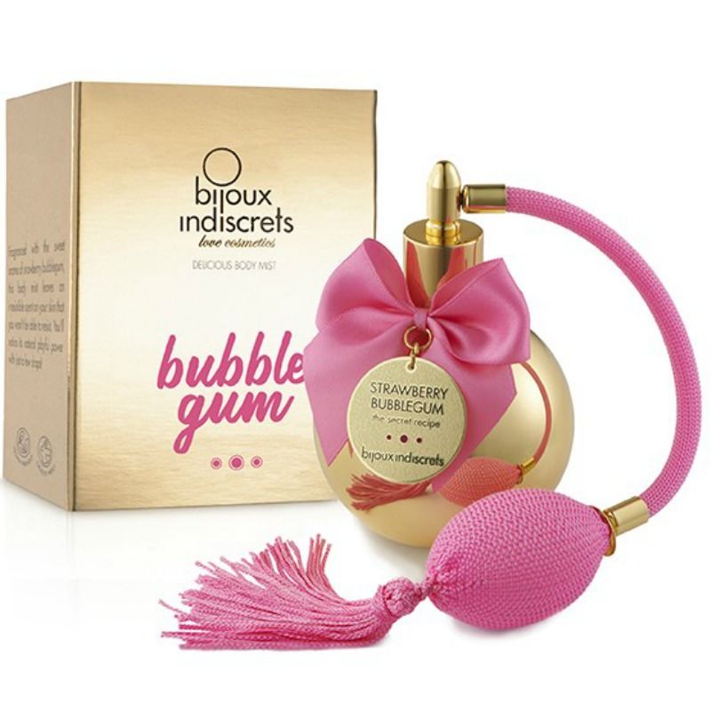 BIJOUX INDISCRETS - BUBBLE GUM BRUMA CORPORAL CHICLE FRESA 100 ML