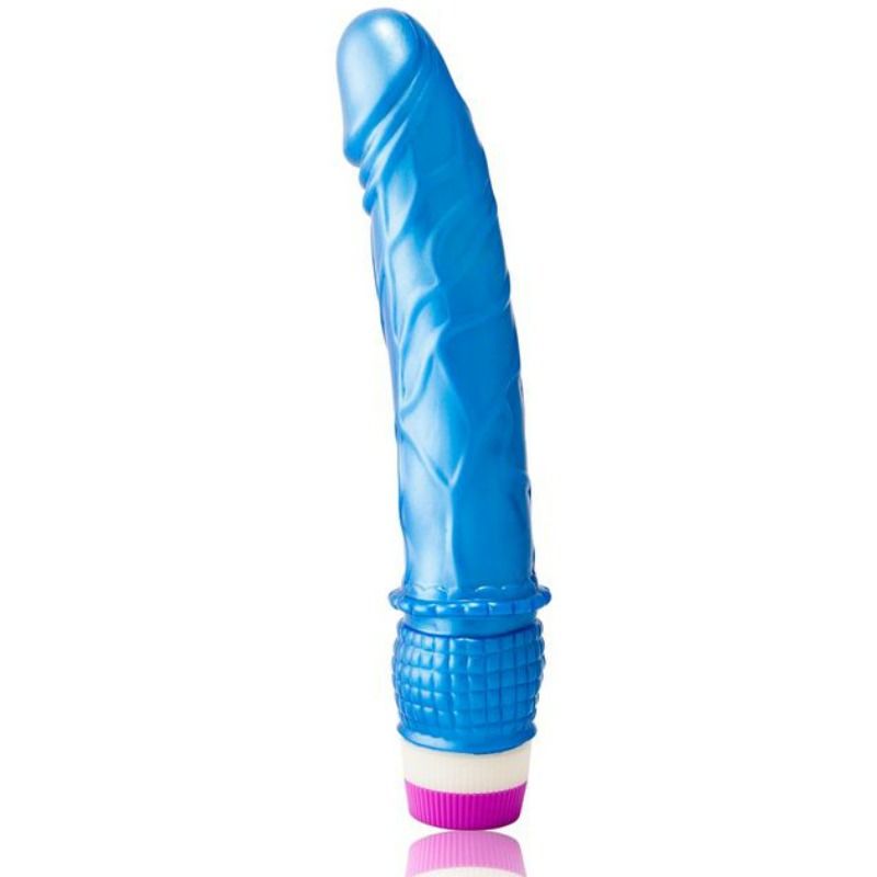 DANCE - WAVES OF PLEASURE VIBRATOR 23 CM BLUE