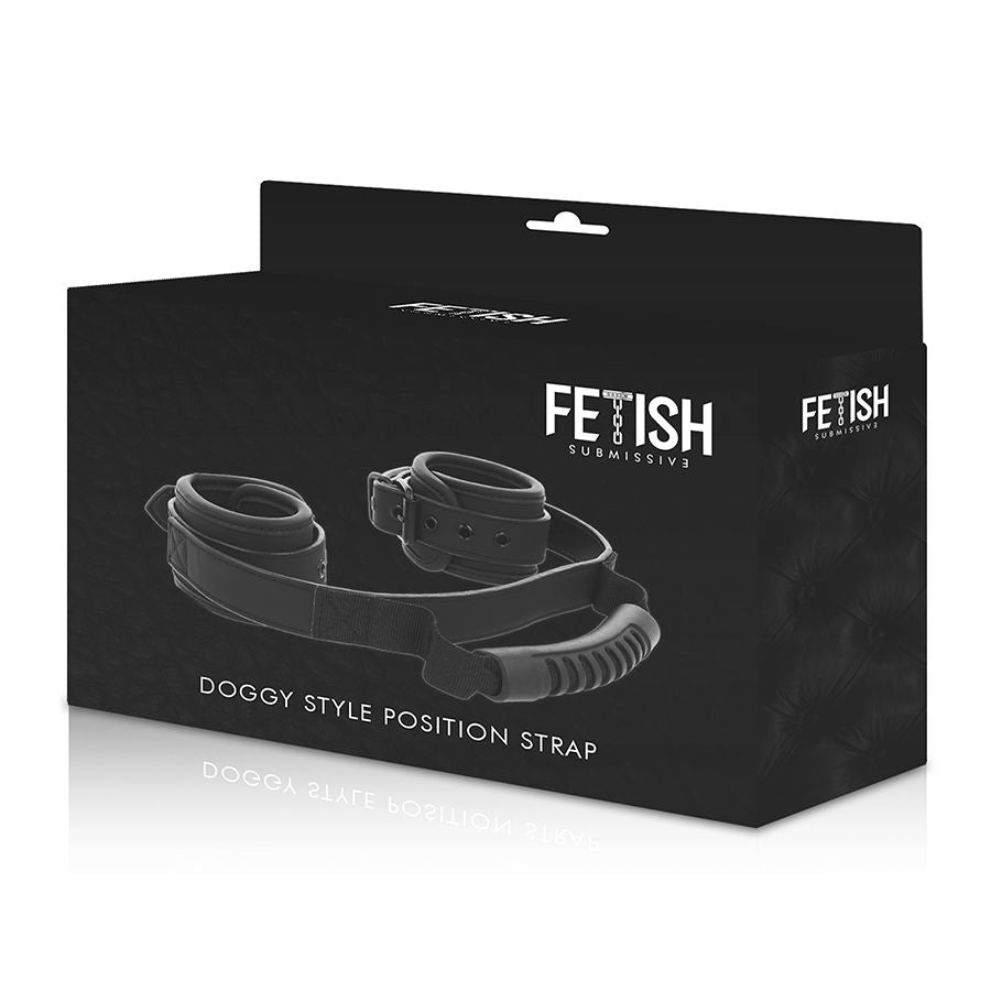 FETISH SUBMISSIVE - ESPOSAS CON TIRADOR CON FORRO DE NEOPRENO