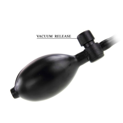 BAILE - DILDO REALÍSTICO VIBRADOR E INFLABLE 18.8 CM