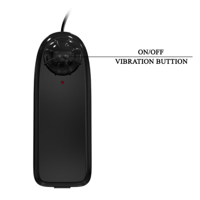 BAILE - DILDO REALÍSTICO VIBRADOR E INFLABLE 18.8 CM