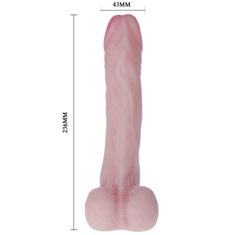 BAILE - COCK DILDO REALÍSTICO NATURAL