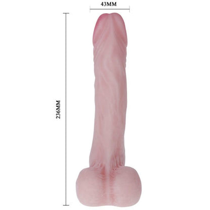 BAILE - COCK DILDO REALÍSTICO NATURAL