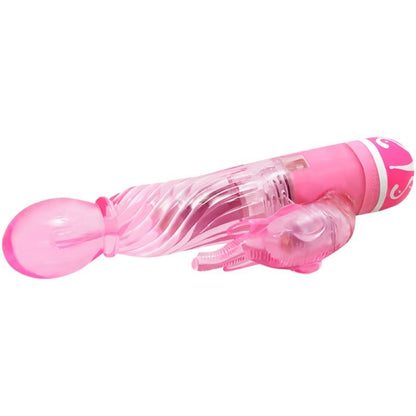 DANCE - MULTI-SPEED VIBRATOR WITH PINK STIMULATOR