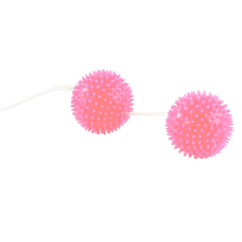 DANCE - A DEEPLY PLEASURE PINK TEXTURED BALLS 3.6 CM
