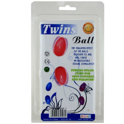 DANCE - TWIN BALLS LILAC ANAL BALLS