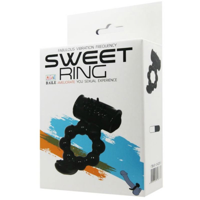 BALL - SWEET RING ANELL AMB DOBLE ESTIMULADOR