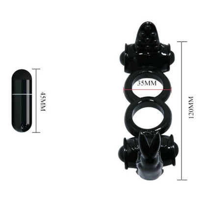 DANS - SÖT RING DUBBEL RING MED DUBBEL KANIN