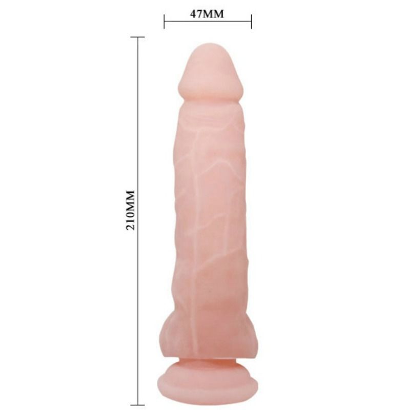 BAILE - SUPER DILDO REALÍSTICO NATURAL 21.5 CM