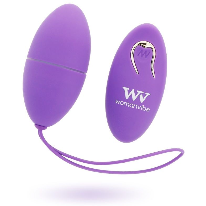 WOMANVIBE - ALSAN REMOTE CONTROL EGG SILICONE PURPLE