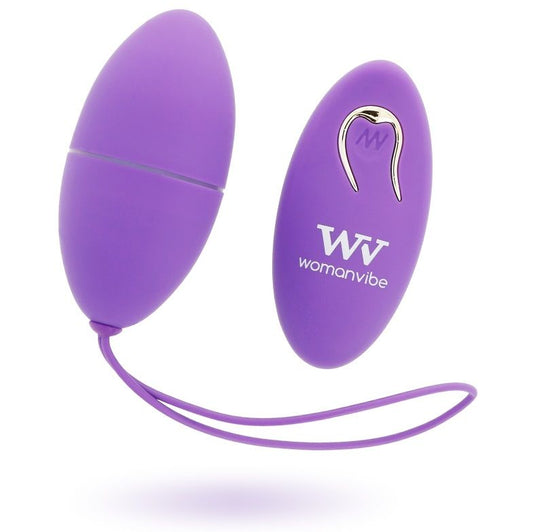 WOMANVIBE - ALSAN REMOTE CONTROL EGG SILICONE PURPLE