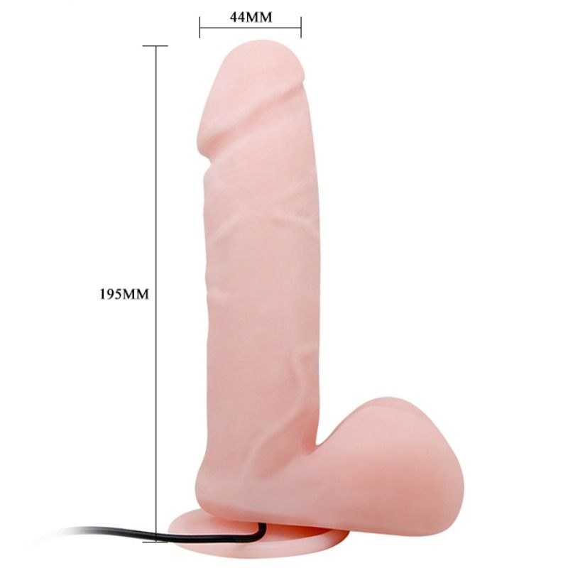 DANCE - REALISTIC OLIVER VIBRATOR WITH ROTATION FUNCTION