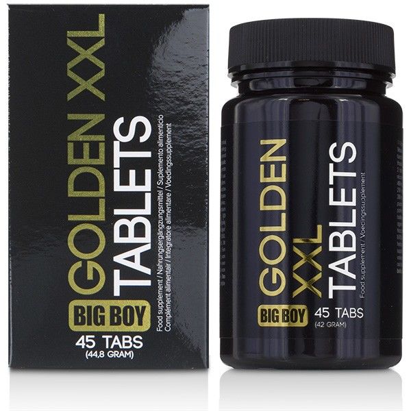 COBECO - BIG BOY GOLDEN XXL CÀPSULES AUGMENT DEL PENIS 45 CAPS