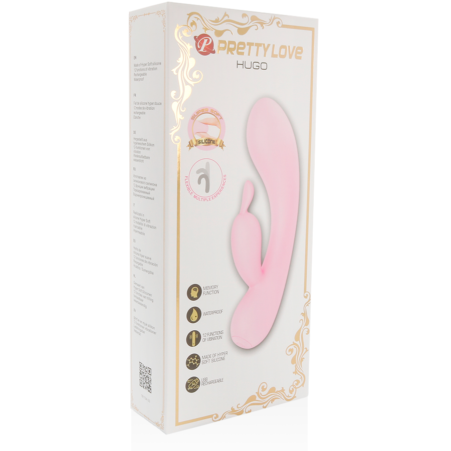 PRETTY LOVE - SMART HUGO RABBIT VIBRATOR WITH LITTLE EARS