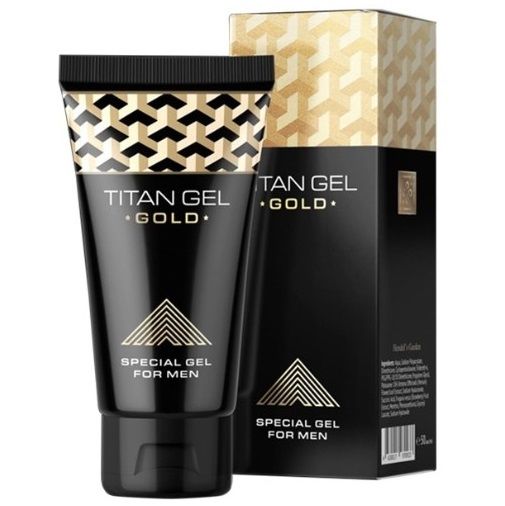 TITAN GEL - ЗОЛОТО ЗБІЛЬШЕННЯ ПЕНІСА 50 МЛ