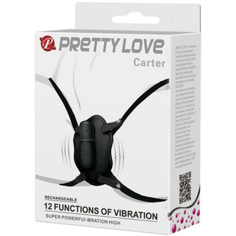 PRETTY LOVE - CARTER STRAP-ON WITH VIBRATING BULLET